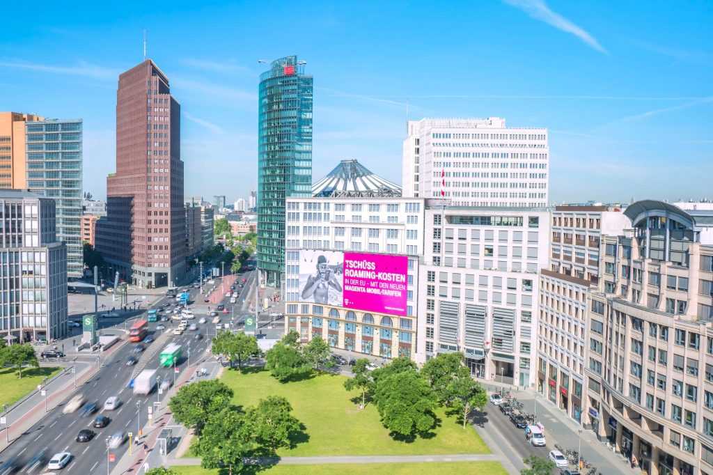 Leipziger Platz und Potsdamer Platz