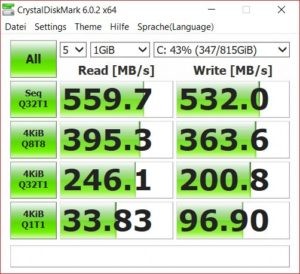 Samsung 860 QVO Cyberport - Crystalmark